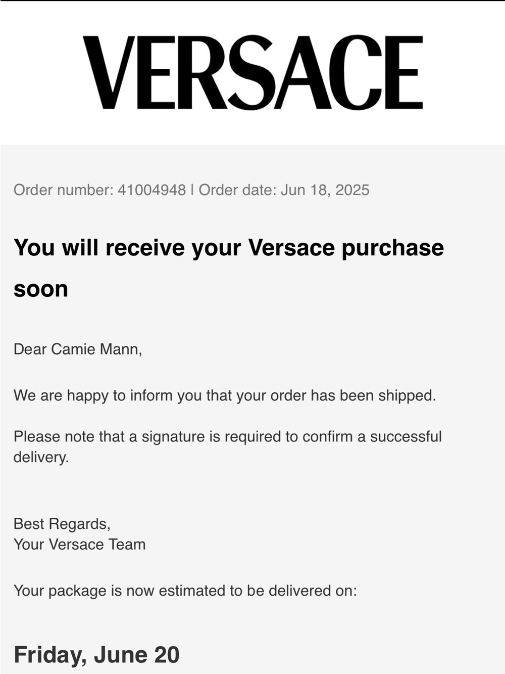 Versace Gold Medusa Logo Drop Earrings with Versace Lettering Authentic proof!! - Picture 5 of 9